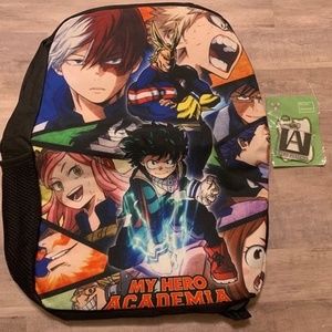 My Hero Academia Backpack & Keychain